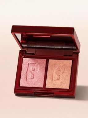 BISHA Essential Baby Eyeshadow Duo Rose Gold Pear. NEW.